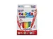 Feutre Carioca Birello double pointe assorti set 12 pièces