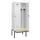 locker met bank,voor scheiding van kleding,HxBxD 2120x800x815mm,2vak