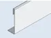 cache inférieur,p. rayonnage sans boulons,Hxl 75x1300mm