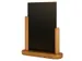 Ardoise de table Securit 170x160x50cm bois teck