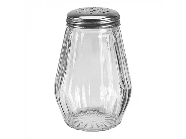 Poedersuikerstrooier glas 11.5cm