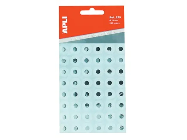 Apli Versterkingsringen 00229 13mm Transparant 240 Stuks