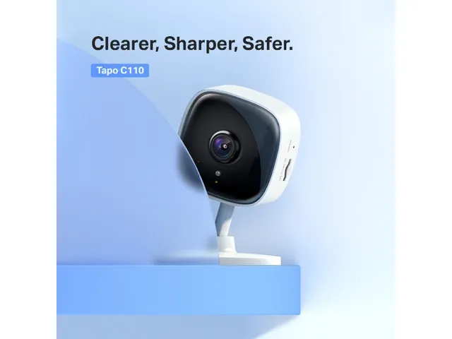 Tapo C110 V1 Security Wifi Camera 2304x1296p 2.4GHz wit