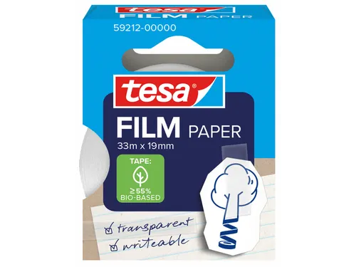 Tesa Plakband tesafilm papier 19mmx33m