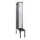 Z-garderobekast,HxBxD 2120x300x815mm,2vak,vak B 300mm,draaigrendel