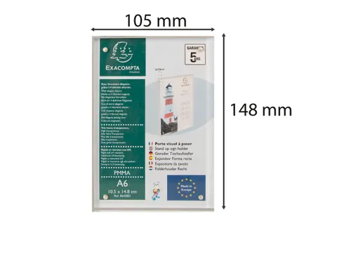 Tafelstandaard magnetische sluiting A6