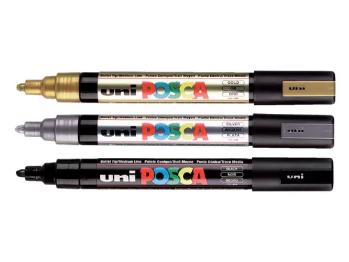 Verfstift Posca PC5M Medium Punt 1,8-2,5mm Smaragdgroen
