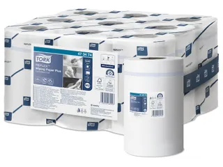Poetsrol Tork 473474 Reflex M3 Centerfeed Mini Plus 2-laags 9 rollen - 4