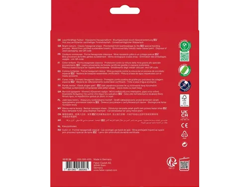 Kleurpotloden Faber-Castell assorti set à 24 stuks