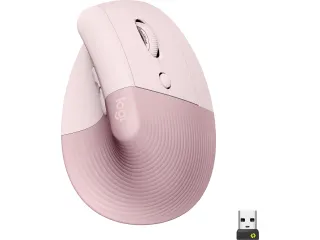 Logitech Lift Muis 6Knoppen Draadloos Rechtshandig Roze - 1