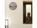 Wandklok Nextime dia 40cm Paars Hout Yogi