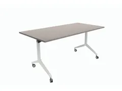 Schaffenburg Klaptafel 140x80cm Blad Grijs 25mm Frame Wit