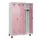 PBM-locker,HxBxD 1950x1200x500mm,4vak,vak B 300mm,draaigrendel