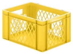 Euronorm-Stapelbak 19l H X L X B 210x400x300mm Geel