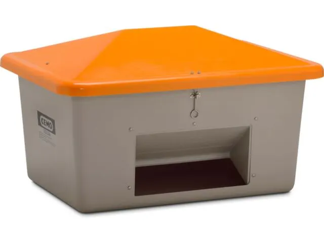 Bac pour produits d'épandage polyester armé 700l HxlxP 960x1340x990m