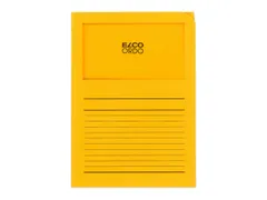 Map Elco Ordo Classico mvenst A4 120gr 220x310mm goudgeel 100st verp10
