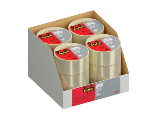 Verpakkingstape Scotch 4501T66 48mmx66m transparant