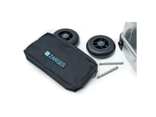 wielenset,v. transportkist,massief rubber,draagverm. 50kg,wiel Ø 125m