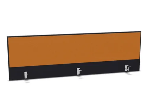 opzetpaneel,v. bureau,aanbouw achter,B 1800mm,CC-zwart,BN3005-geel