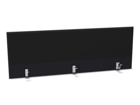 opzetpaneel,v. bureau,aanbouw achter,B 1600mm,CC-zwart,BN8033-zwart