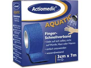 Snelverband Waterafstotend Elastisch Lb 7mx30mm Blauw - 1