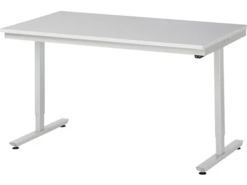 Werkbank elektrisch hoogte verstelbaar 720-1120x1500x800mm wit RAL7035