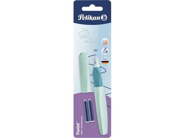 Twist vulpen, op blister, groen (Neo Mint)