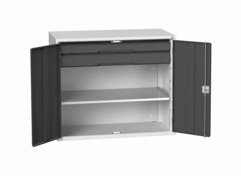 universele kast,HxBxD 1000x1300x550mm,1xStalen bodem,2lade(n)