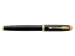 Vulpen Parker IM Black Lacquer GT Finish Medium Blauwe inkt