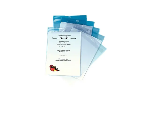 U-map Leitz 4094 A4 met ophangoog 0.20mm PVC transparant