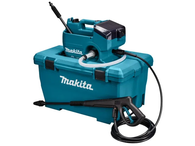 Makita LXT 2x18 V Hogedrukreiniger 80bar excl. accu's en lader