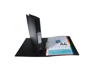 Ringmap PP 1mm OPAK A4+ 2R 30mm zwart - 4