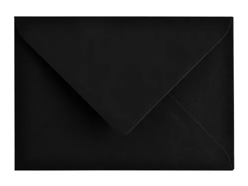 Envelop Papicolor C6 114x162mm Ravenzwart Gegomd