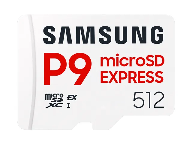 P9 Express microSDXC Express Card 512GB