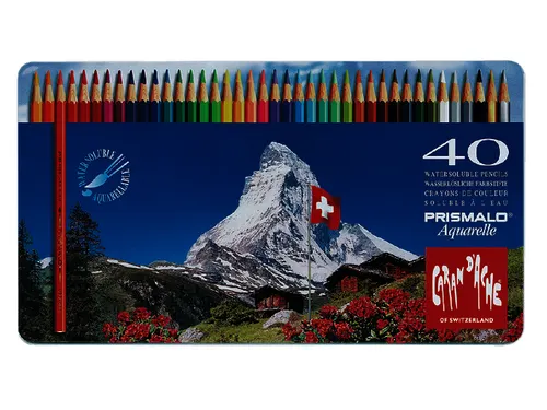 Kleurpotloden Caran d'Ache Prismalo 40 stuks assorti