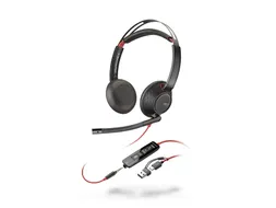 Headset HP POLY Blackwire 5220 Stereo USB-C met 3.5 mm plug