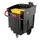 Mega Brute Mobiele Afvalverzamelaar Rubbermaid Zwart