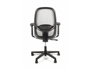 Bureaustoel EN1335 Linea Grace 01 grijs/grijs met 1D armleuning - 4