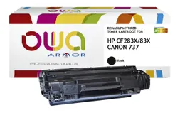 Tonercartridge OWA alternatief tbv HP CF283X zwart