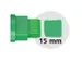 Acrylmarker Schneider Paint-It 330 15mm groen