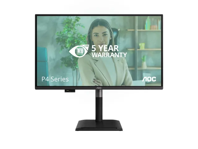 AOC Q27P4U Monitor 27 Inch Wide Quad HD