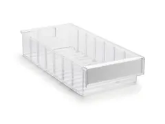 Transparante Assortimentsdoos Hxbxd 82x186x400mm Polystyreen