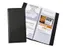 Visitekaartmap Sigel VZ172 voor 192 kaarten 90x58mm kunstleer zwart