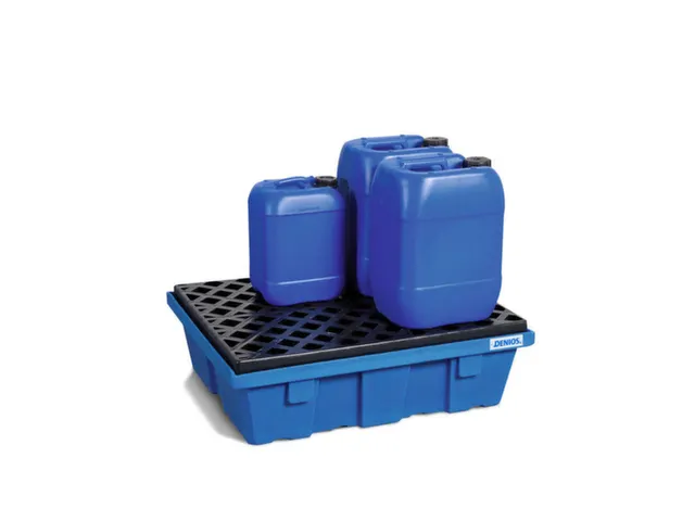 PE-opvangbak,v. 2x60l vat,opvangvol. 60l,HxBxD 325x645x795mm