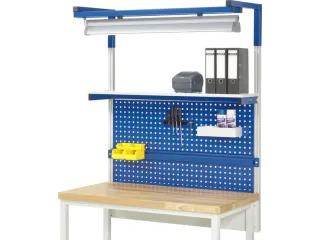 opbouwelement,v. werkbank,HxBxD 1380x1250x350mm,draagverm. 100kg,staal - 2