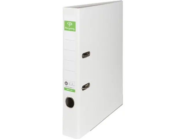 ordner, voor ft A4, uit Recycolor papier, rug van 50mm wit