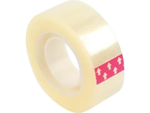 plakband PP ft 19mmx33m transparant