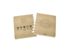 Schrift Adoc BIO A5 ruit 5x5mm 144 pagina's 90gr kraft