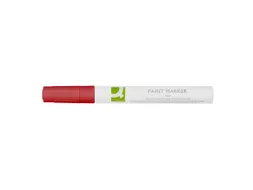 Q-CONNECT Paintmarker op oliebasis ronde punt 2-3mm Rood
