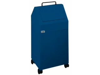 Afvalverzamelaar 45 Liter Hxbxd 710X330X310Mm Verrijdbaar Ral5010 - 1